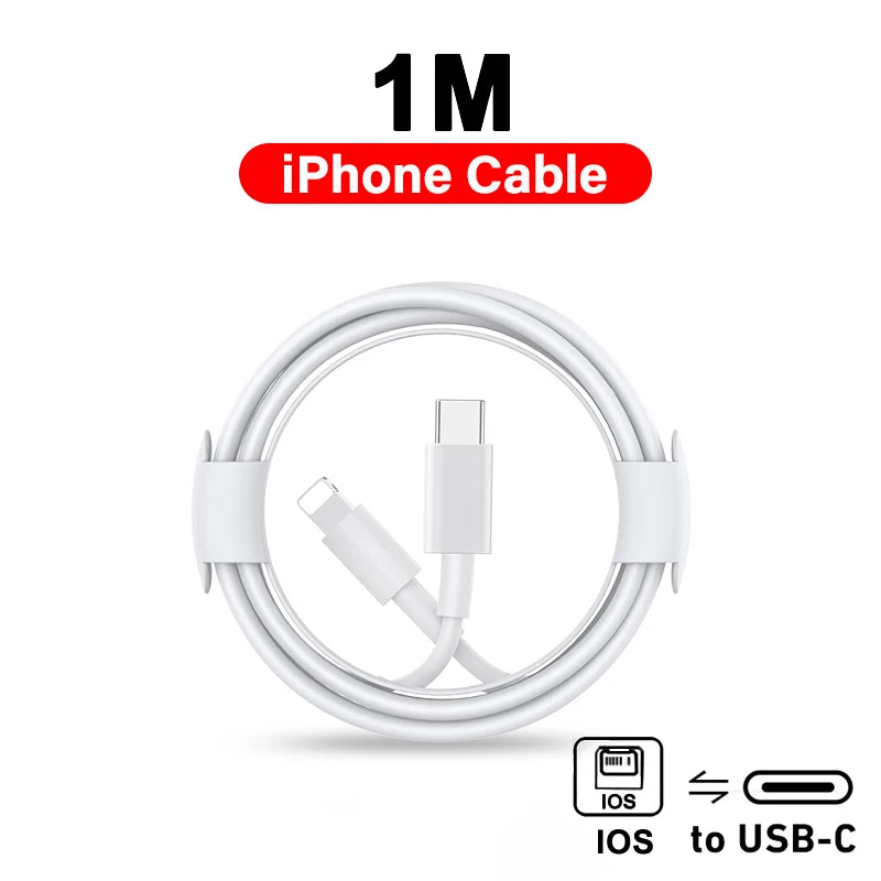 Chargeur Rapide 40W USB-C et Lightning certifié