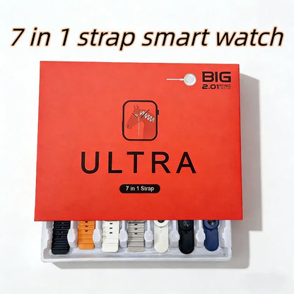 Smart Watch 7 en 1 Bluetooth avec Bracelet Magnétique