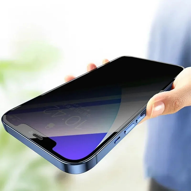 Pack 4 Verres Trempés Privacy iPhone – Anti-Espion, Anti-Rayures & Anti-Chocs