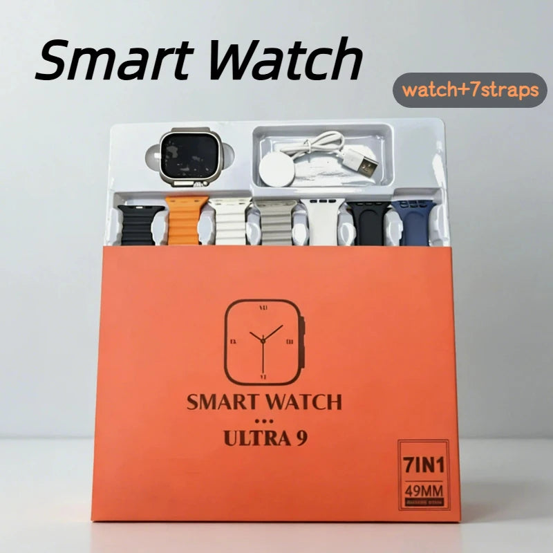 Smart Watch 7 en 1 Bluetooth avec Bracelet Magnétique