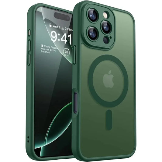 Coque iPhone MagSafe – Protection Givré Matte Anti-Choc